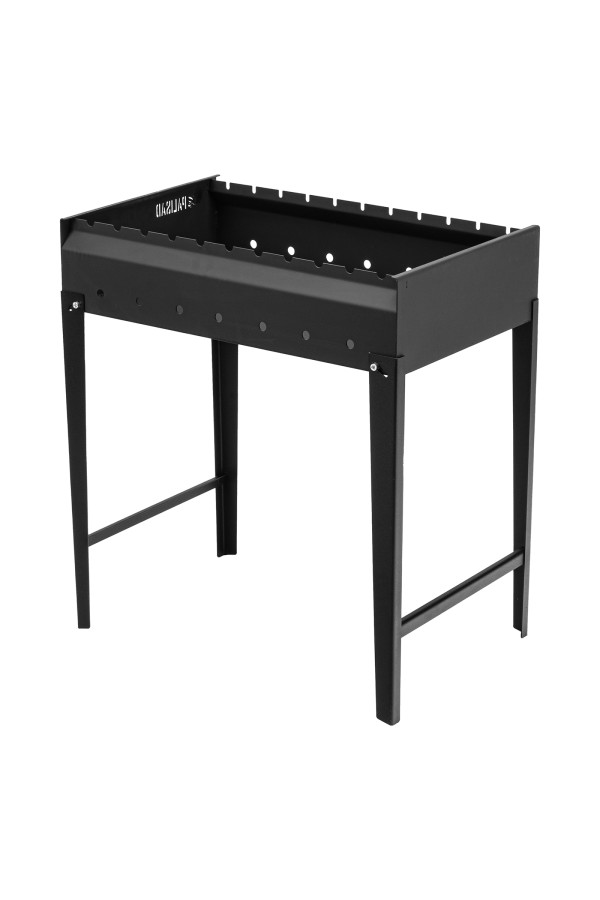 Мангал сварной, 605 х 375 х 138/640 мм, сталь 2 мм, Camping Palisad