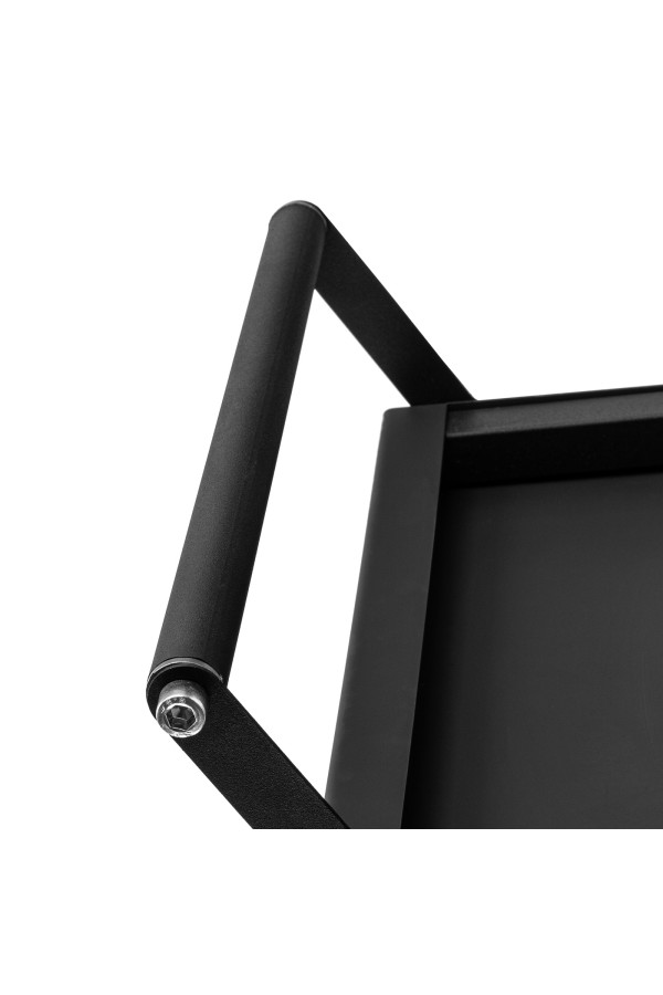 Мангал сварной на колесах, 662 х 390 х 152/805 мм, сталь 2 мм, кочерга в комплекте, Camping Palisad