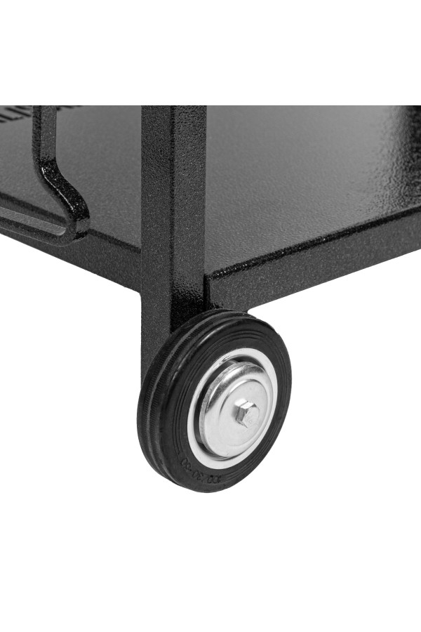 Мангал сварной на колесах, 662 х 390 х 152/805 мм, сталь 2 мм, кочерга в комплекте, Camping Palisad