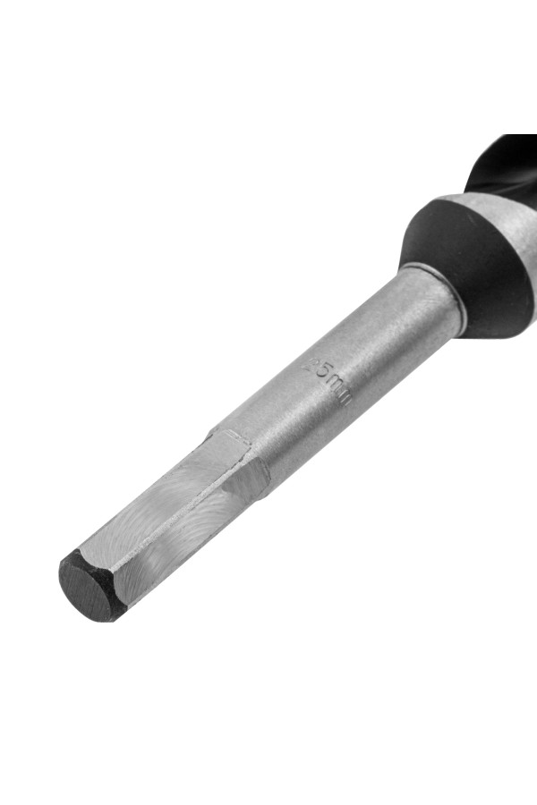 Сверло по дереву шнековое, 25 х 350 мм, шестигранный хвостовик Matrix