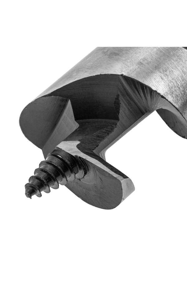 Сверло по дереву шнековое, 38 х 600 мм, шестигранный хвостовик Matrix