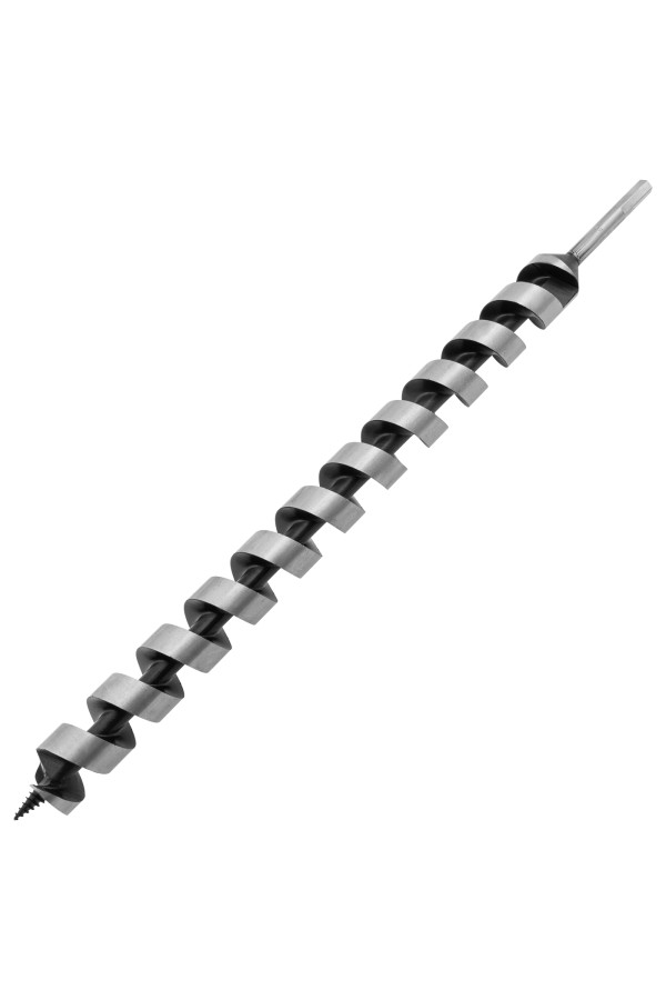 Сверло по дереву шнековое, 40 х 600 мм, шестигранный хвостовик Matrix