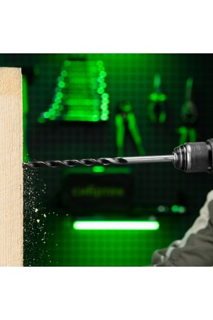 Сверло по дереву, 10 х 300 мм, цилиндрический хвостовик Сибртех