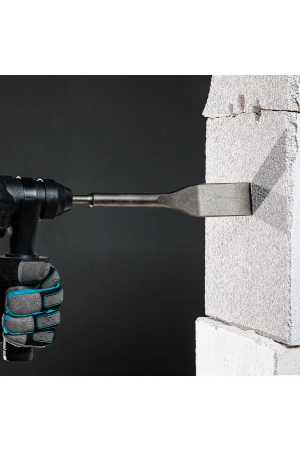 Зубило плоское, изогнутое 40 x 260 мм, SDS Plus Gross