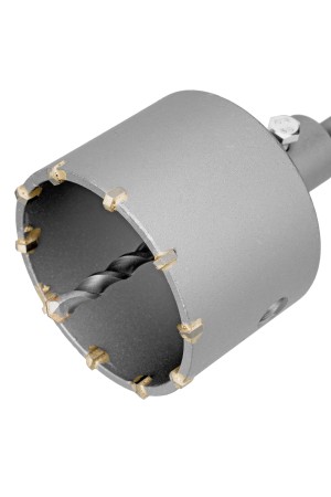 Коронка по бетону в сборе, М22 х 80 мм, SDS Plus Сибртех