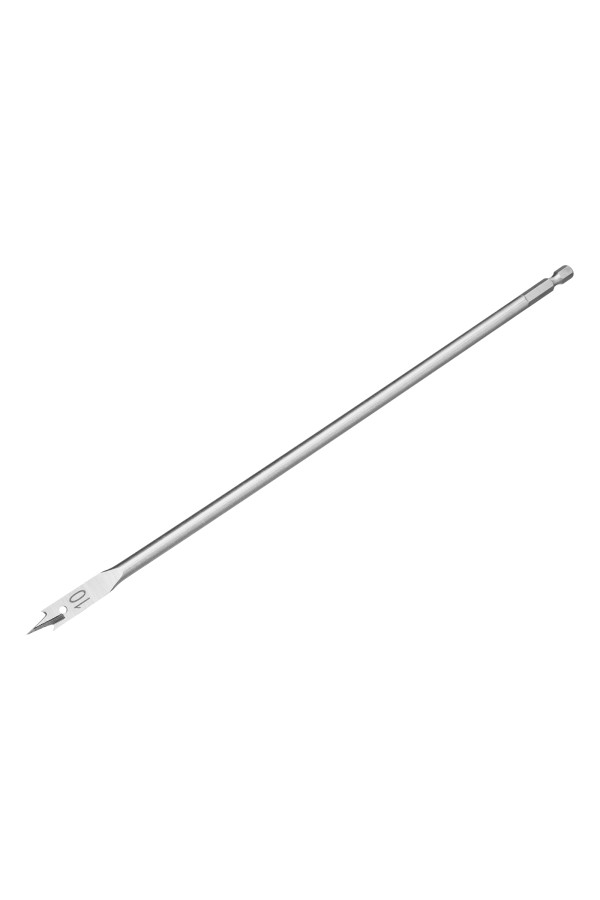 Сверло по дереву перовое удлиненное, 10 х 300 мм, шестигранный хвостовик Matrix