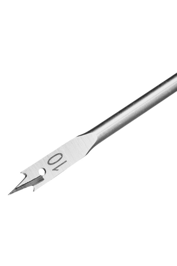 Сверло по дереву перовое удлиненное, 10 х 300 мм, шестигранный хвостовик Matrix