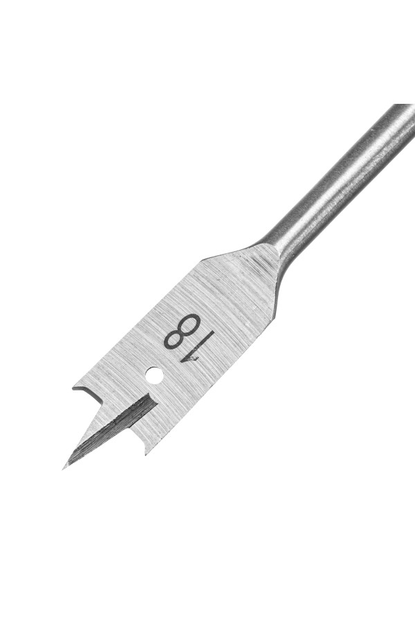 Сверло по дереву перовое удлиненное, 18 х 300 мм, шестигранный хвостовик Matrix