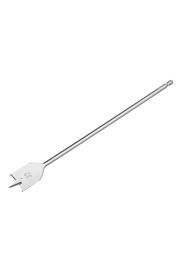 Сверло по дереву перовое удлиненное, 32 х 300 мм, шестигранный хвостовик Matrix