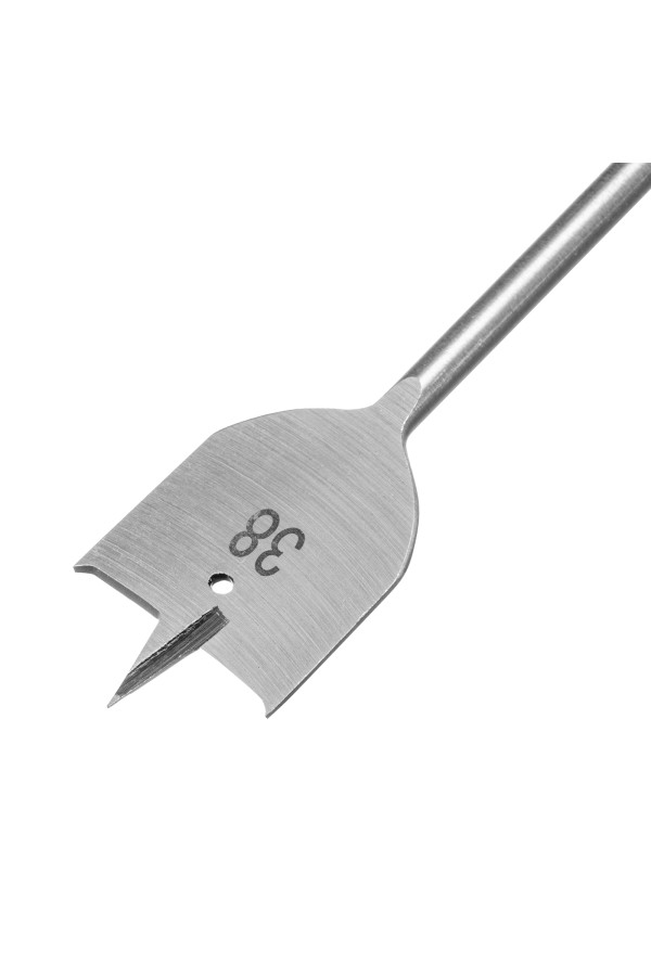 Сверло по дереву перовое удлиненное, 38 х 300 мм, шестигранный хвостовик Matrix