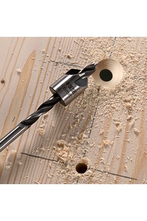 Набор сверл зенкеров по дереву, 3-10 мм, 7 шт // Denzel