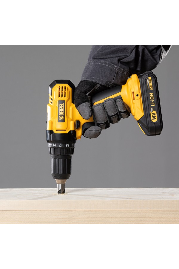 Набор сверл зенкеров по дереву, 3-10 мм, 7 шт Denzel