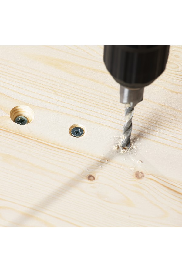 Набор сверл зенкеров по дереву, 3-10 мм, 7 шт Denzel