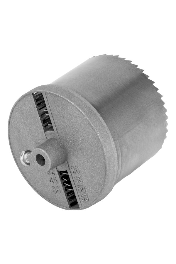 Пила кольцевая, D 26-63 мм, глубина пропила 2