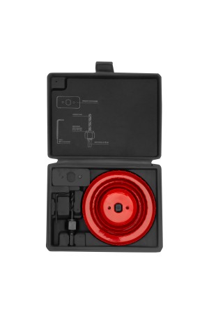 Набор кольцевых пил по дереву, 64-127 мм, 8 предметов Matrix