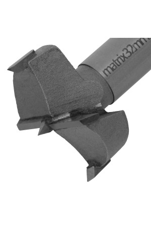 Сверло Форстнера по дереву, 32 мм, твердосплавные пластины, цилиндрический хвостовик Matrix