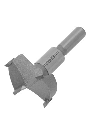 Сверло Форстнера по дереву, 35 мм, твердосплавные пластины, цилиндрический хвостовик Matrix