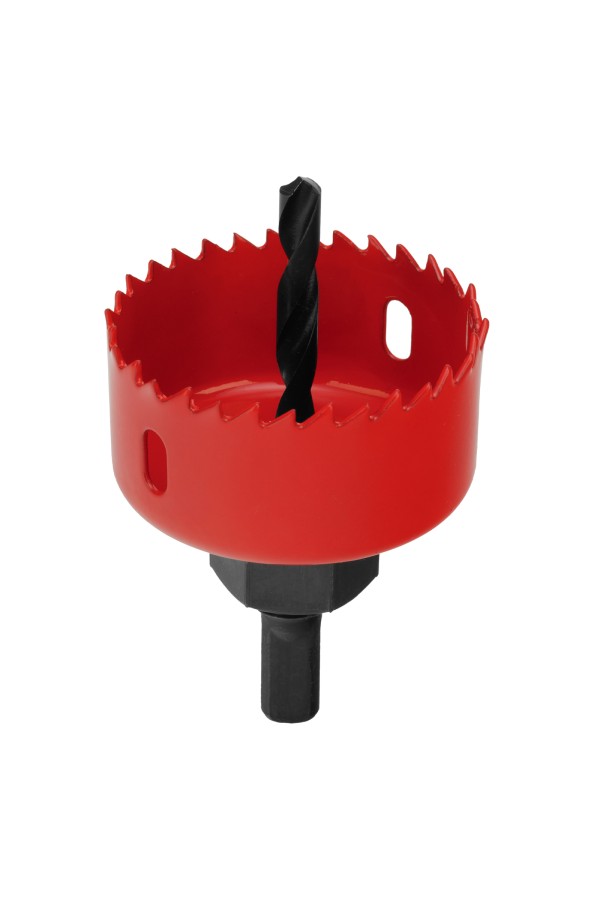 Набор для установки врезных замков, 22 мм х 54 мм, перовое сверло, кольцевая пила Matrix