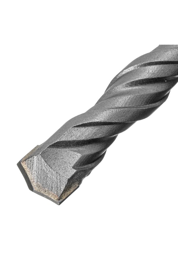 Бур по бетону, двойная спираль, три пылеотводящие кромки, 10 x 210 мм DENZEL