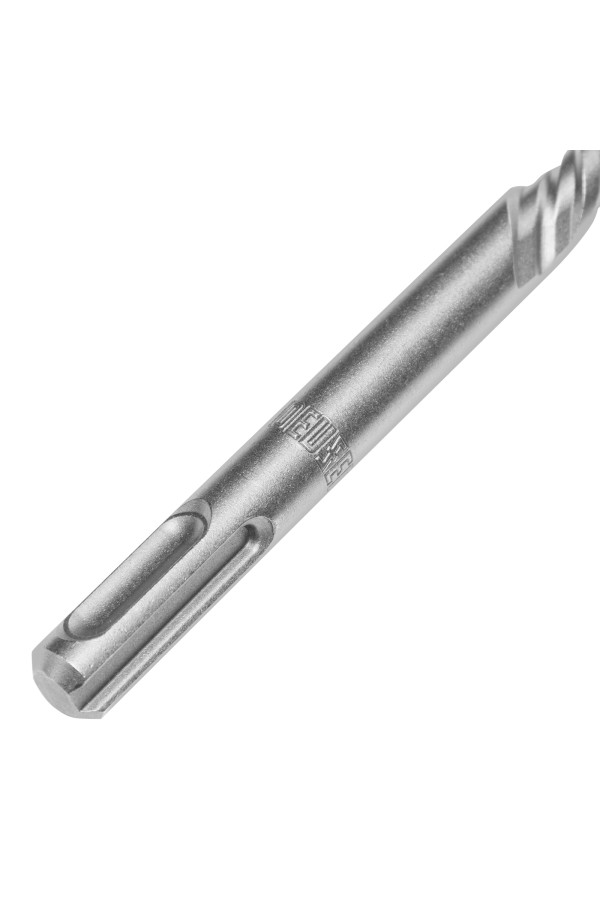 Бур по бетону, двойная спираль, три пылеотводящие кромки, 12 x 160 мм DENZEL
