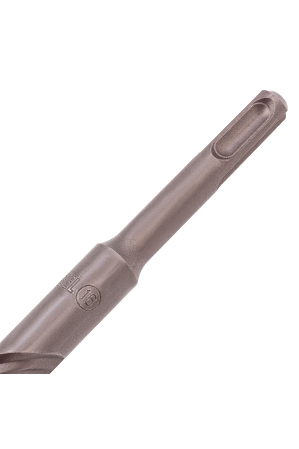 Бур по бетону, двойная спираль, три пылеотводящие кромки, 16 x 310 мм DENZEL