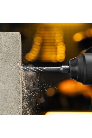 Бур по бетону, цельная крестовая пластина, 6x115 мм, SDS PLUS Denzel