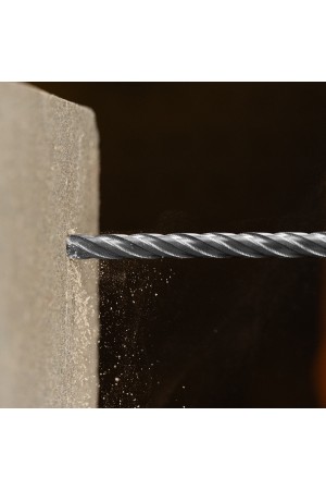 Бур по бетону, цельная крестовая пластина, 6x265 мм, SDS PLUS Denzel