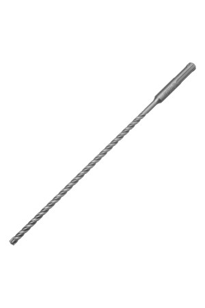 Бур по бетону, цельная крестовая пластина, 6x265 мм, SDS PLUS Denzel
