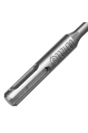 Бур по бетону, цельная крестовая пластина, 8x115 мм, SDS PLUS Denzel