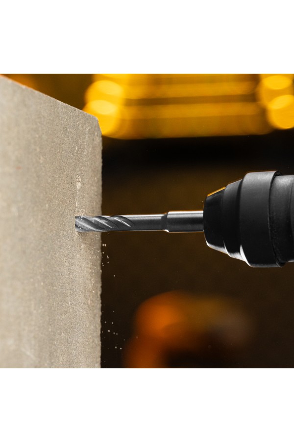 Бур по бетону, цельная крестовая пластина, 8x115 мм, SDS PLUS Denzel