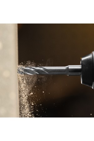 Бур по бетону, цельная крестовая пластина, 8x115 мм, SDS PLUS Denzel