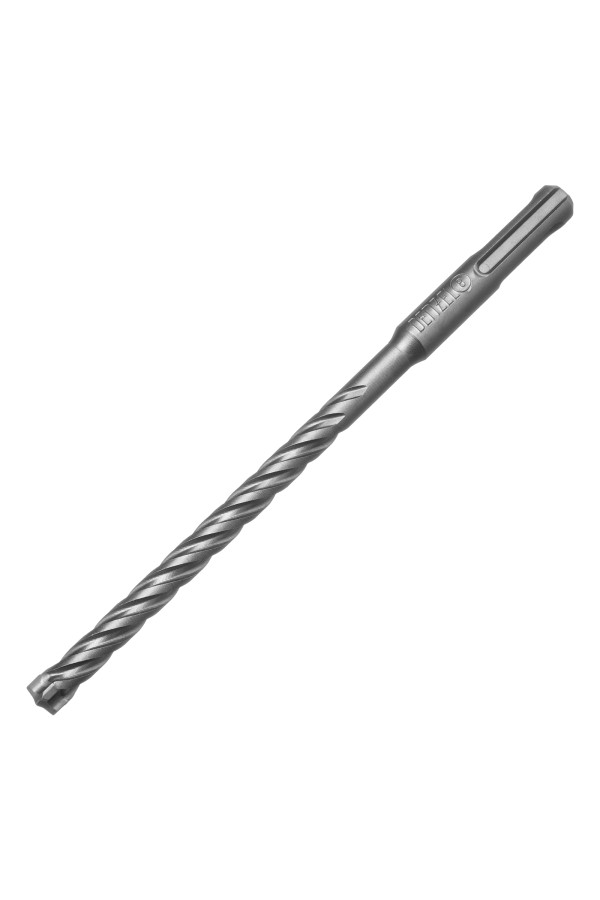 Бур по бетону, цельная крестовая пластина, 8x165 мм, SDS PLUS Denzel