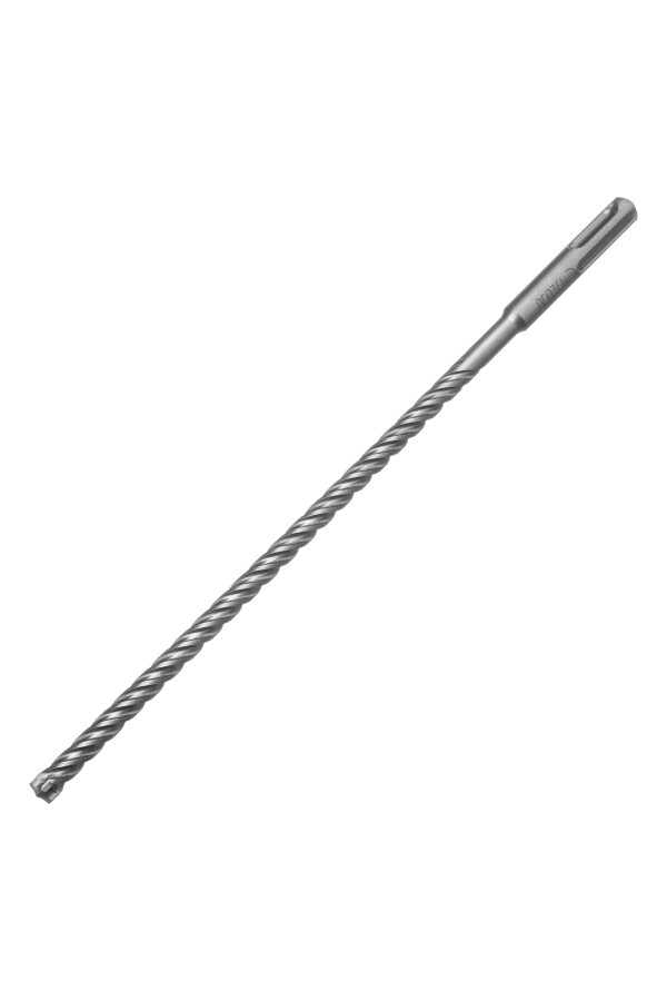 Бур по бетону, цельная крестовая пластина, 8x265 мм, SDS PLUS Denzel