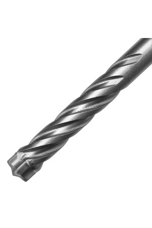 Бур по бетону, цельная крестовая пластина, 8x315 мм, SDS PLUS Denzel