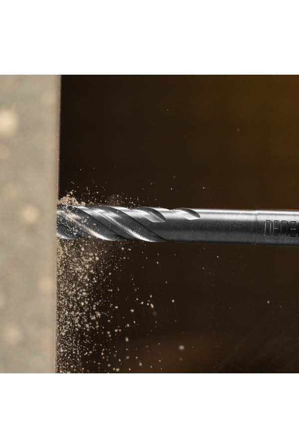 Бур по бетону, цельная крестовая пластина, 10x115 мм, SDS PLUS Denzel