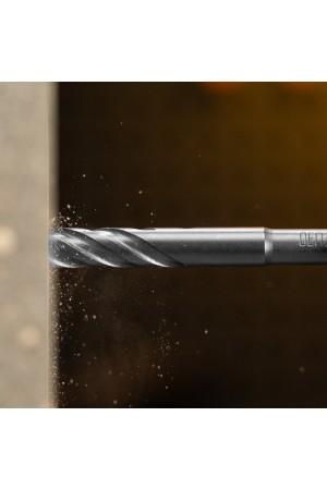 Бур по бетону, цельная крестовая пластина, 12x165 мм, SDS PLUS Denzel