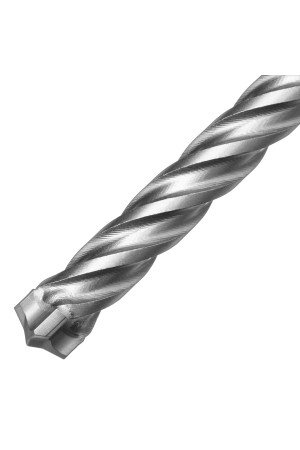 Бур по бетону, цельная крестовая пластина, 12x165 мм, SDS PLUS Denzel