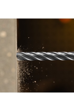 Бур по бетону, цельная крестовая пластина, 12x265 мм, SDS PLUS Denzel