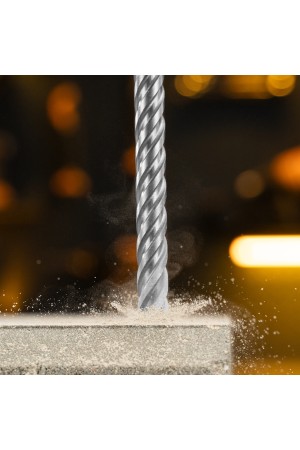 Бур по бетону, цельная крестовая пластина, 14x215 мм, SDS PLUS Denzel