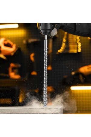 Бур по бетону, цельная крестовая пластина, 14x315 мм, SDS PLUS Denzel