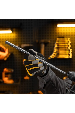 Бур по бетону, цельная крестовая пластина, 14x315 мм, SDS PLUS Denzel