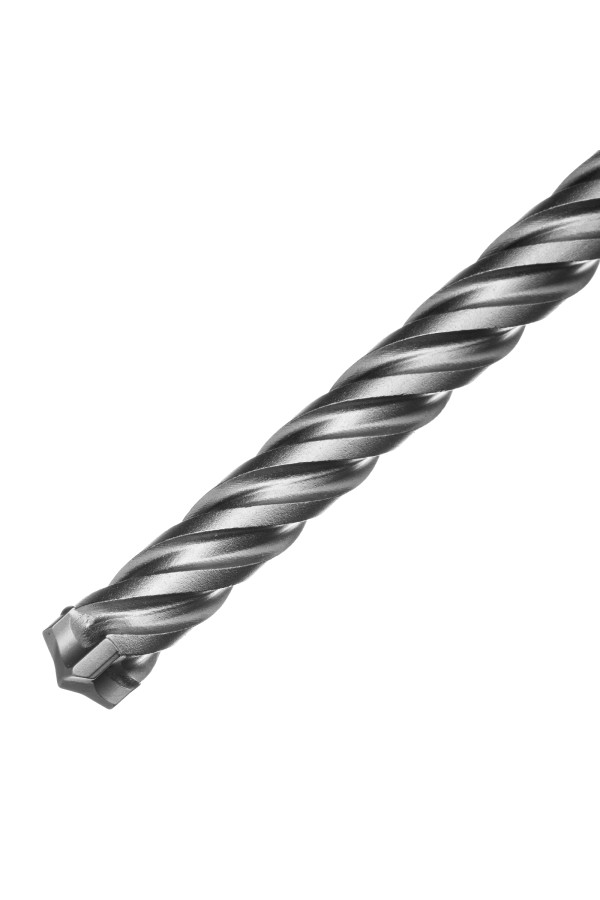 Бур по бетону, цельная крестовая пластина, 14x315 мм, SDS PLUS Denzel