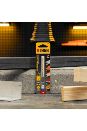 Сверло универсальное, Multi cut, 4 мм Denzel