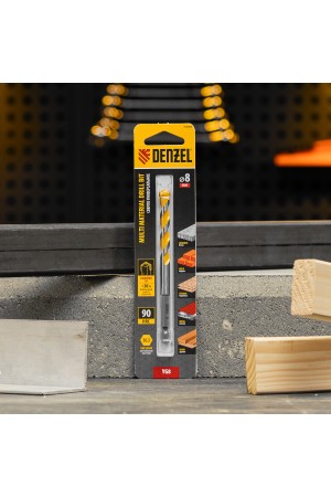 Сверло универсальное, Multi cut, 8 мм Denzel