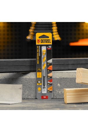 Сверло универсальное, Multi cut, 10 мм Denzel
