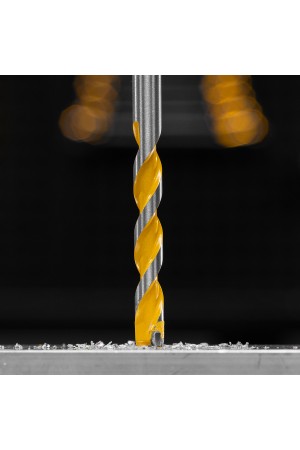 Набор сверл универсальных, Multi cut, 4-10 мм, 5 шт Denzel