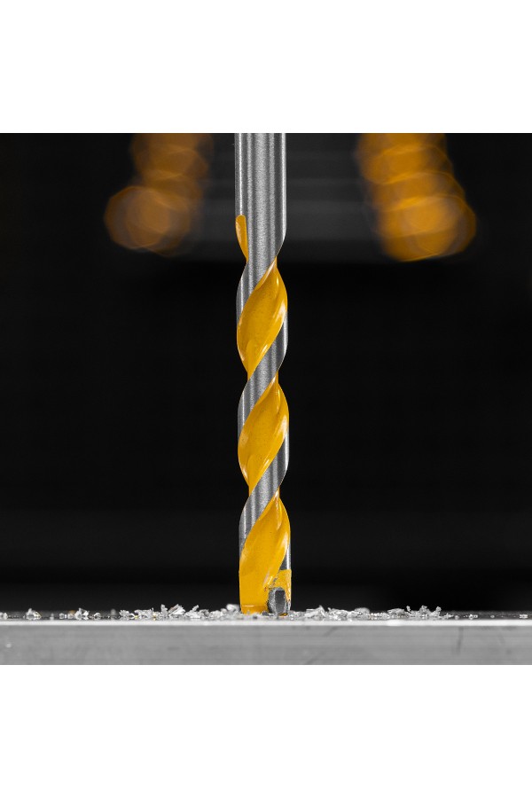 Набор сверл универсальных, Multi cut, 4-10 мм, 5 шт Denzel