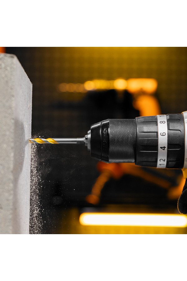 Набор сверл универсальных, Multi cut, 4-10 мм, 5 шт Denzel