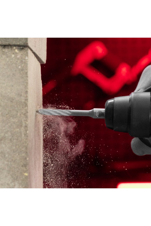 Бур по бетону, 6 x 110 мм, SDS Plus c крестовой пластиной Matrix