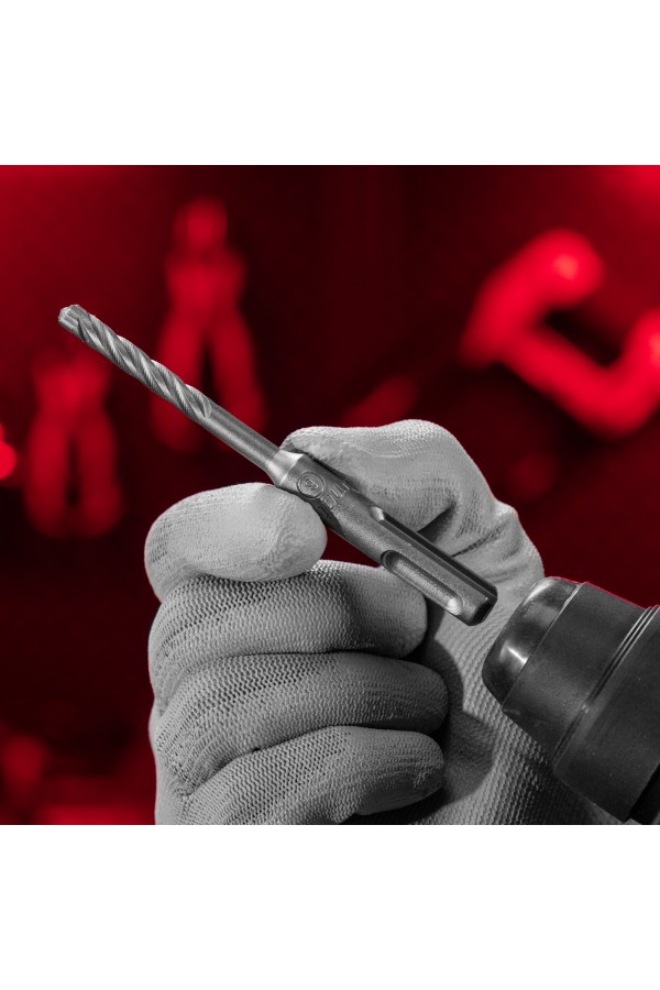 Бур по бетону, 6 x 110 мм, SDS Plus c крестовой пластиной Matrix